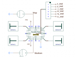 mems variable capacitor schematic